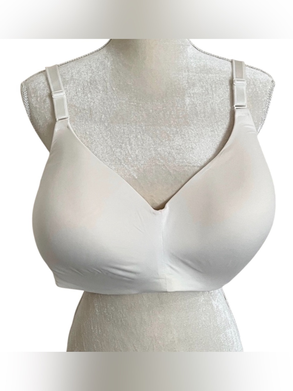 Torrid 42DDD Ivory T-Shirt Bra Back Smoothing Full Coverage Comfort Bra